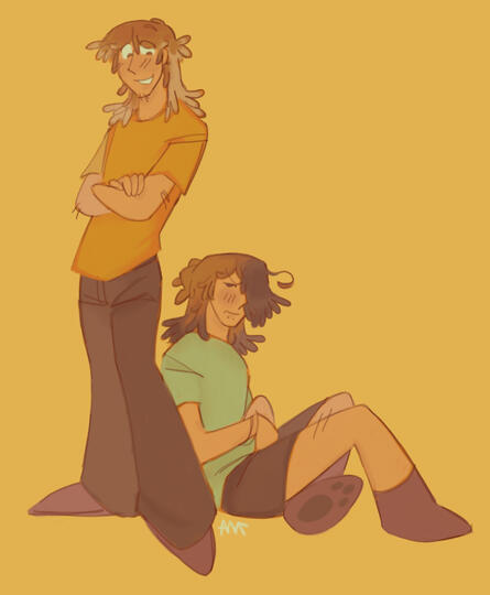gift, 2 fullbodies